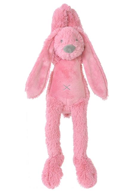 Happy Horse - Peluche Musicale Lapin Richie Rose Rose