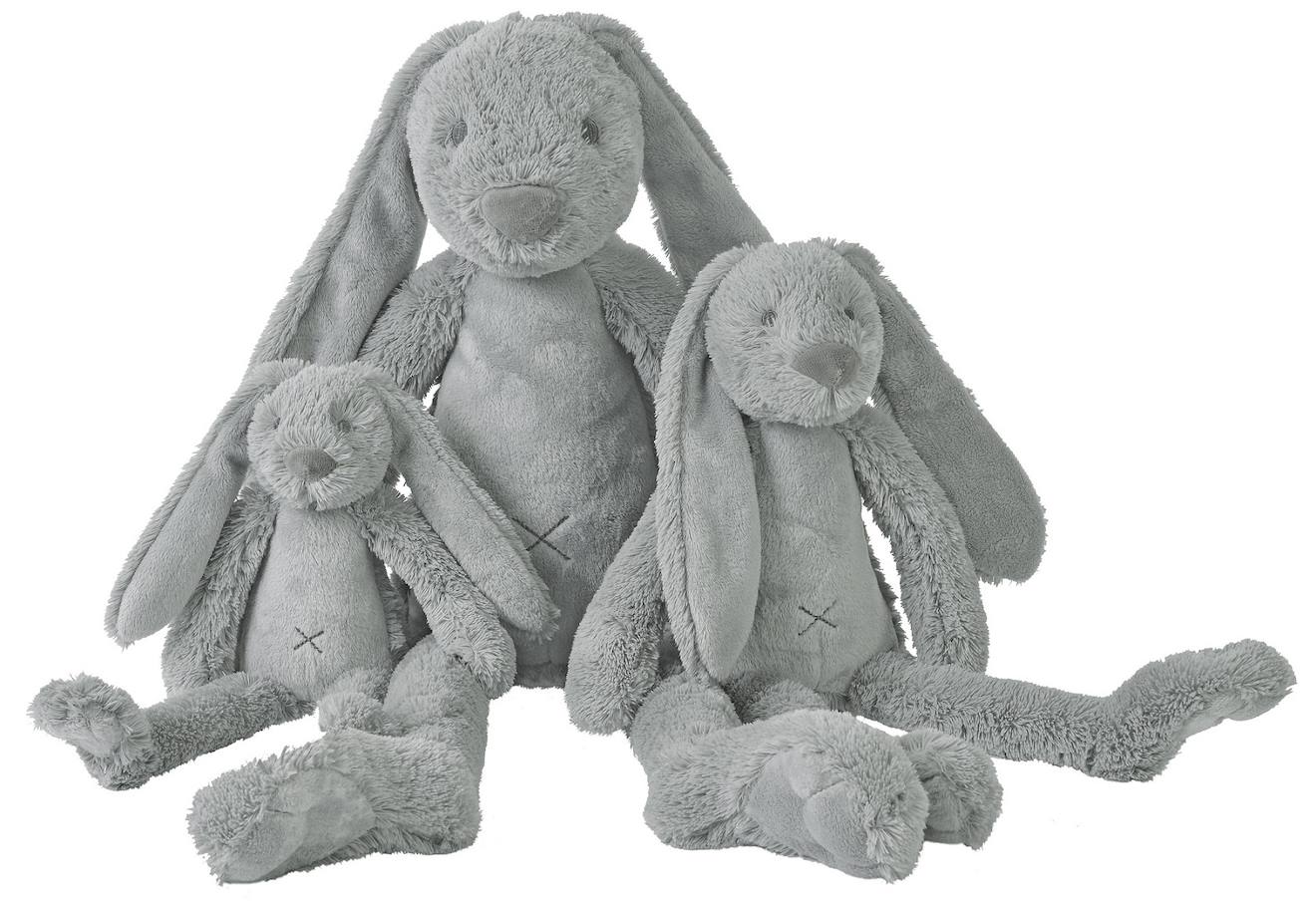 Peluche Lapin Richie 38 Cm Gris (Happy Horse) - Image 1