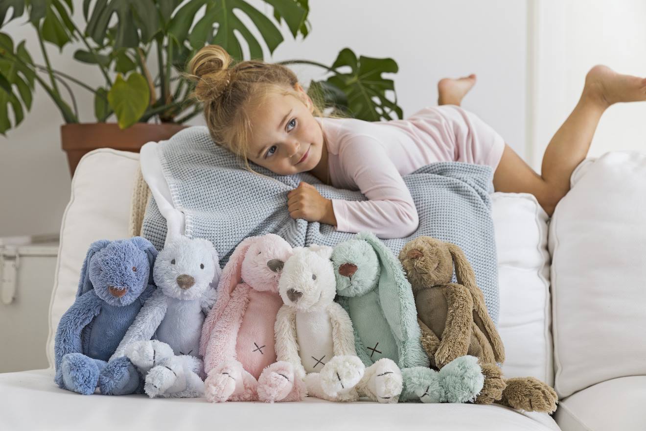 Peluche Lapin Richie 38 Cm Vert (Happy Horse) - Image 2