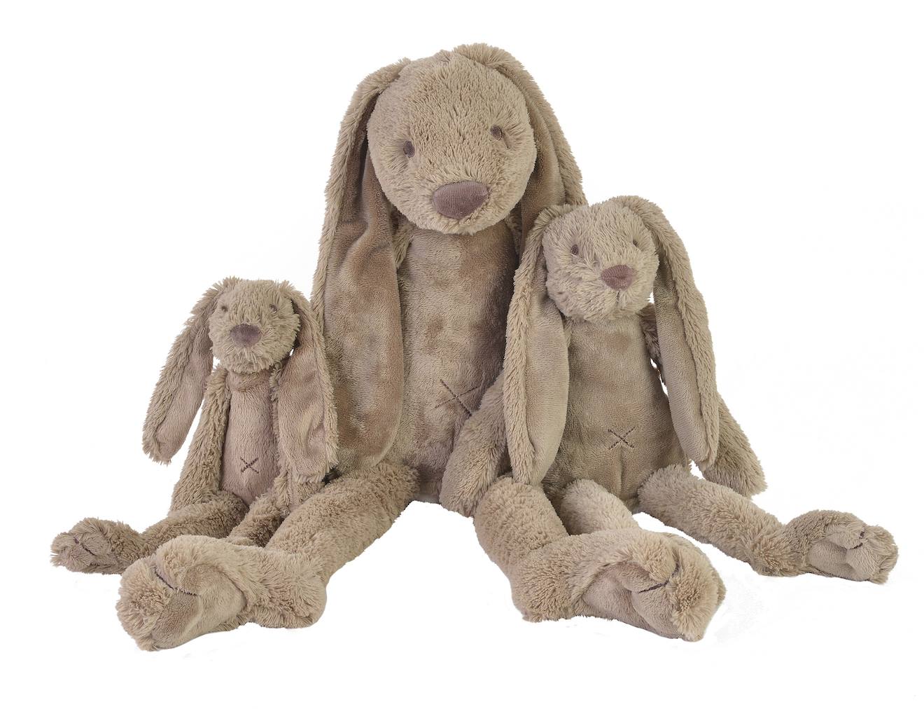Peluche Lapin Richie Clay 28 Cm Marron (Happy Horse) - Image 1