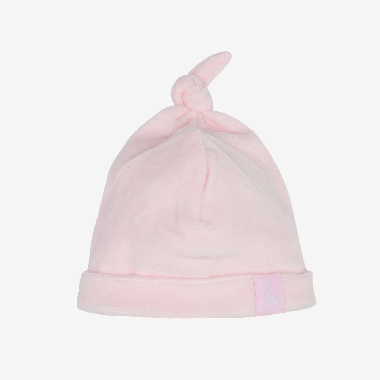 Bonnet De Naissance Rose