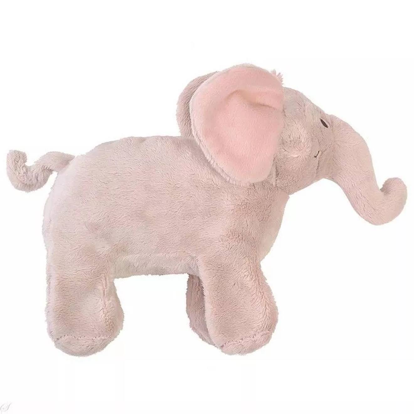 Peluche Éléphant Elliot Rose 30cm Rose