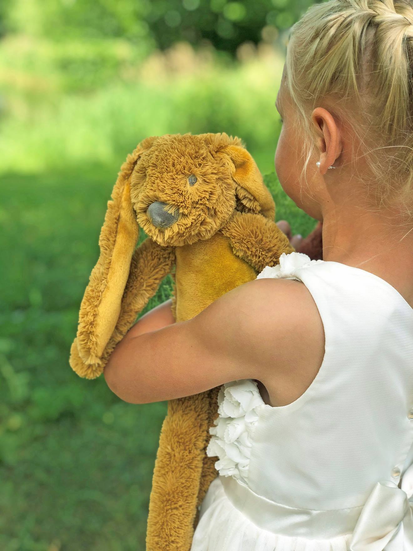 Peluche Lapin Richie Ocre 58 Cm Jaune (Happy Horse) - Image 2