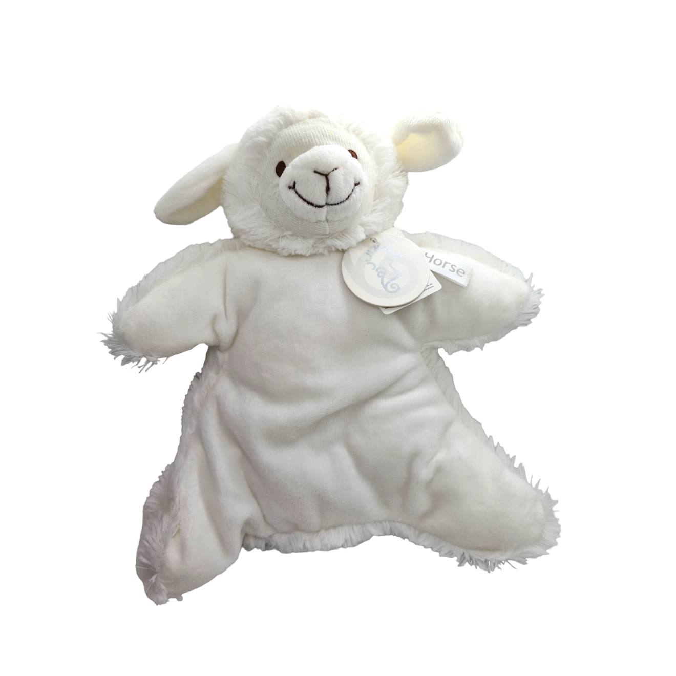 Peluche Léone L'agneau 24 Cm Blanc