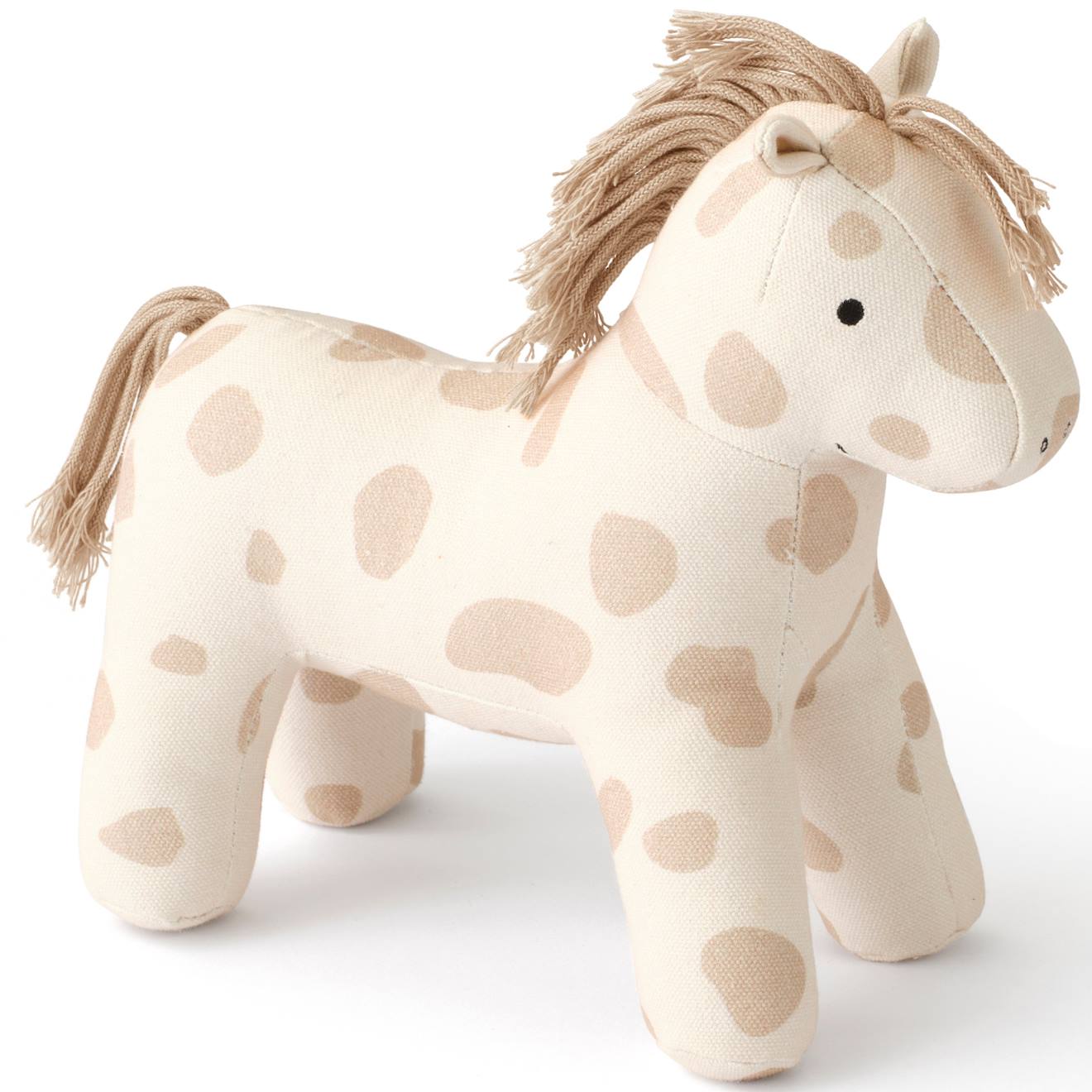 Peluche Cheval Aiden Ecru, Beige