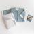 Couverture hiver - tog 3 cocon moelleux Dots plum+Mix grey 9 - vertbaudet enfant 
