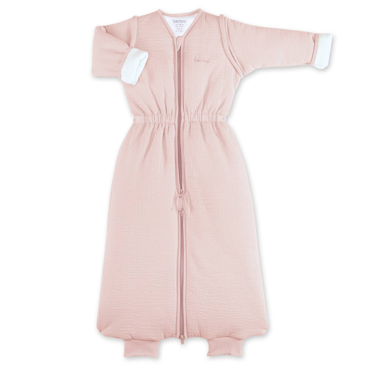 Gigoteuse Jambes Séparables Été - Tog 3 Pady Tetra Jersey - Jersey Blush