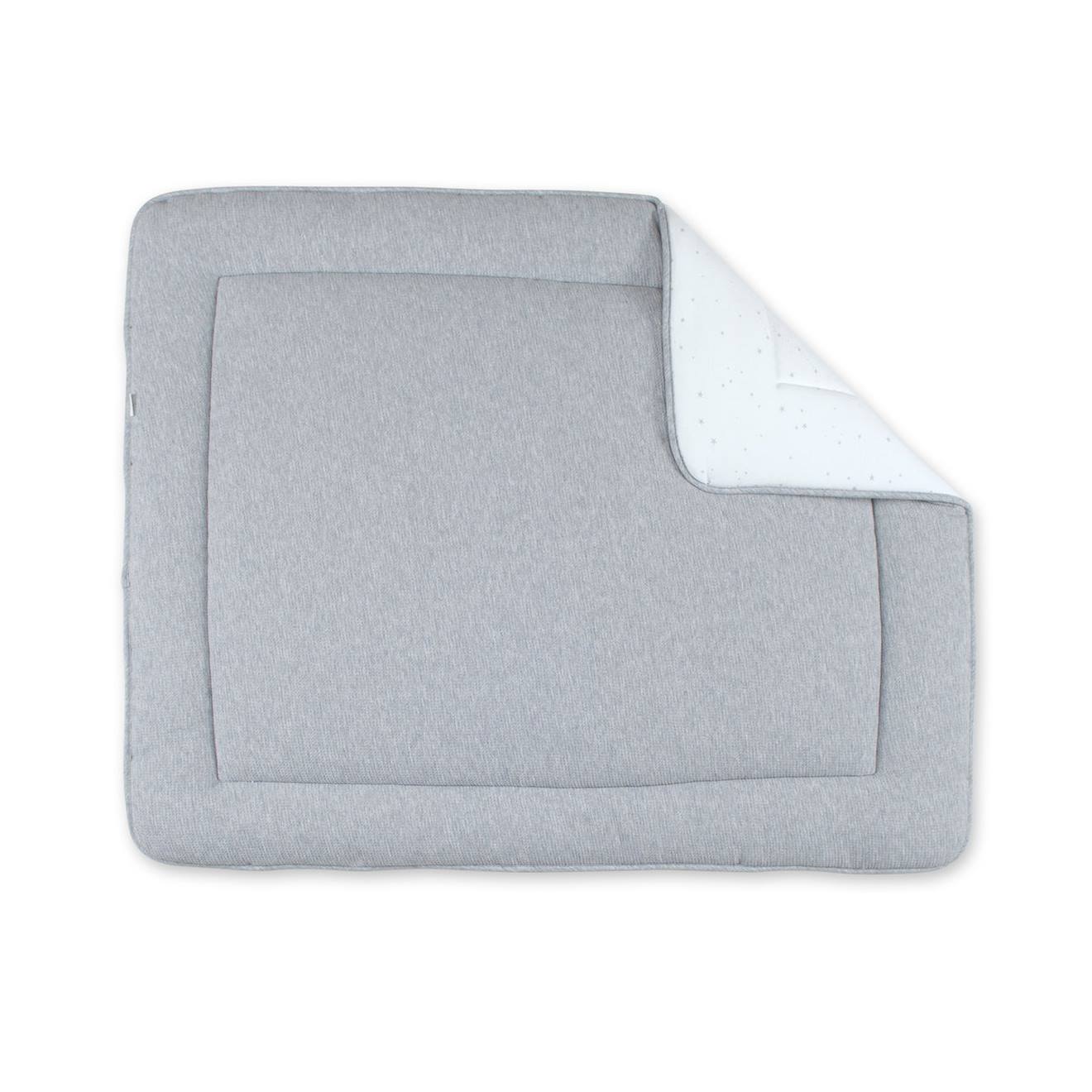 Tapis De Parc Et Jeu - Pady Waffle Bio - Jersey Bio Mix Grey