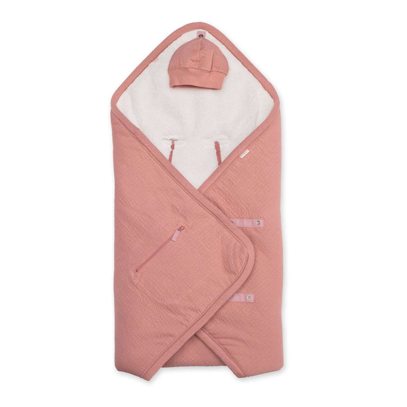 Nid D'ange Biside Ouatiné Hiver - Pady Tetra Jersey - Teddy Bambi