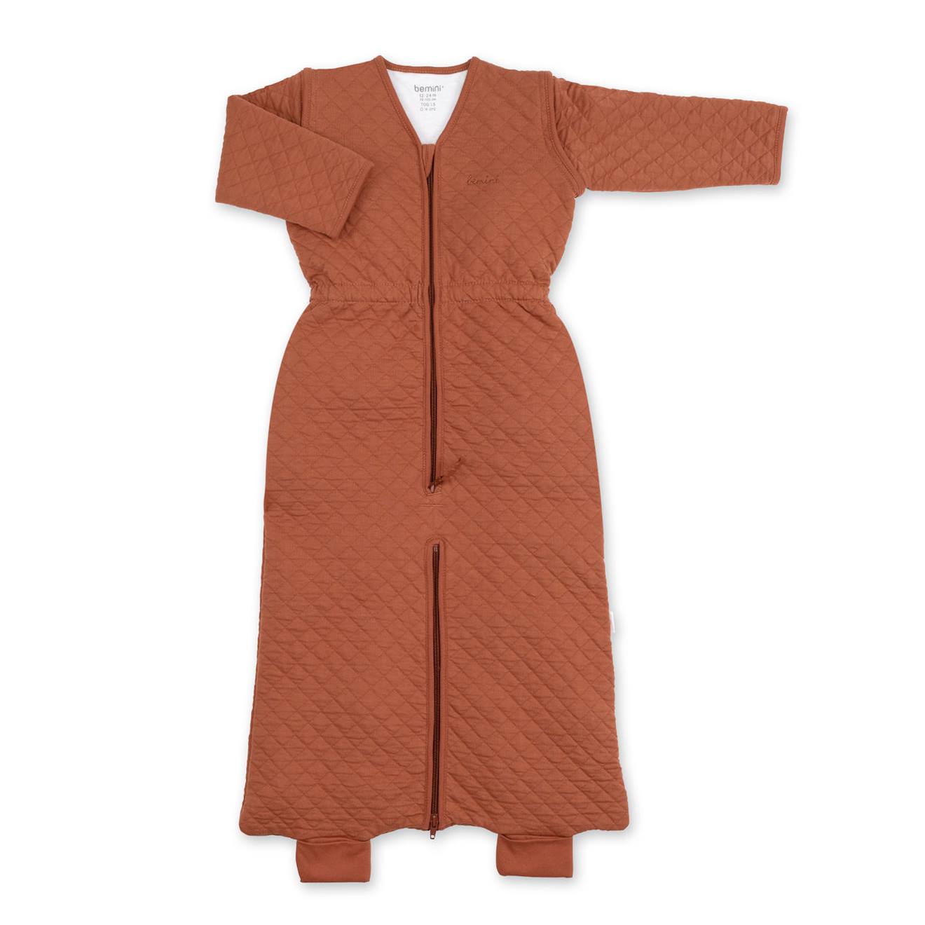 Gigoteuse Jambes Séparables Mi-saison - Tog 1.5 Pady Quilted Jersey Brick