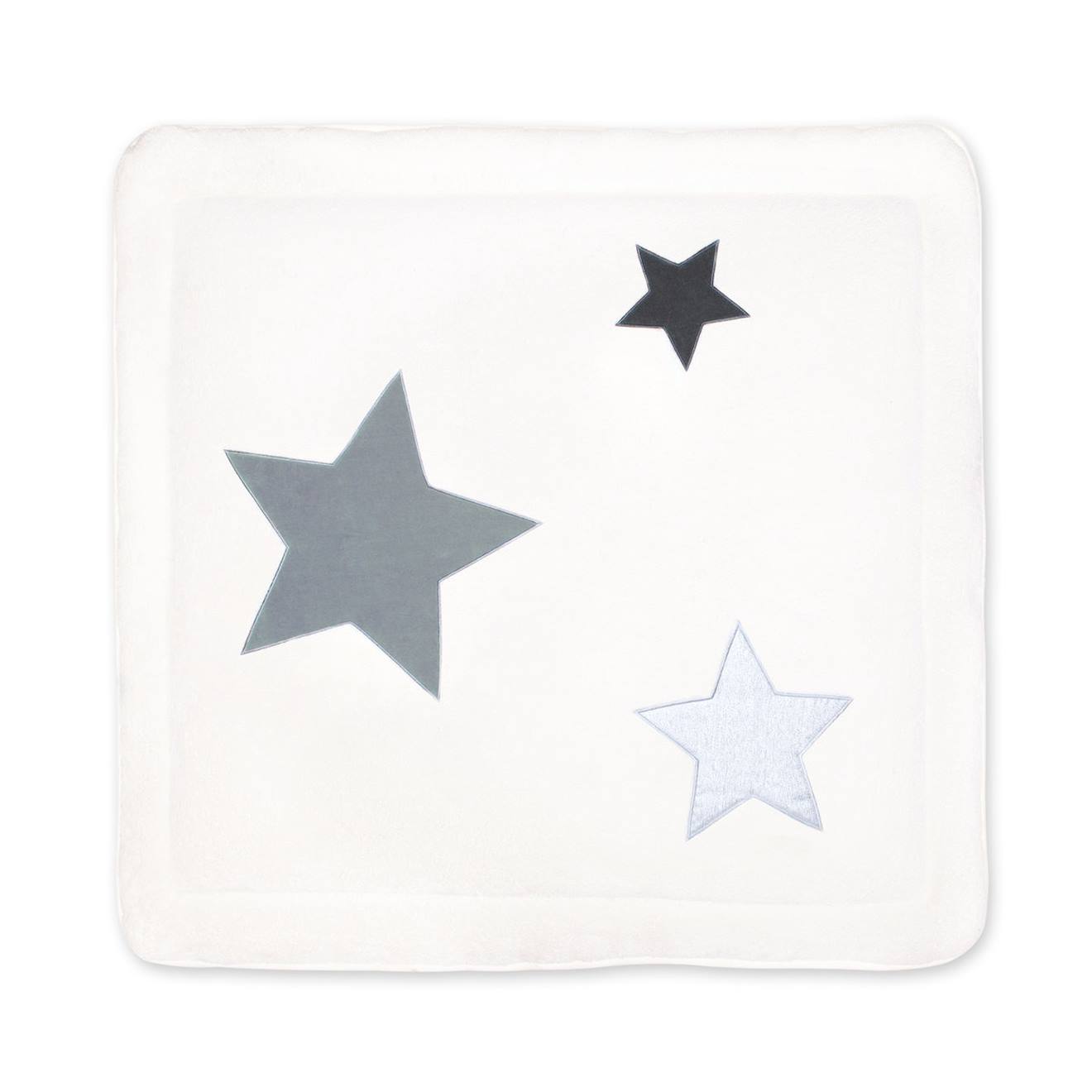 Tapis De Parc Et Jeu - Pady Softy - Terry Little Stars Print Ecru