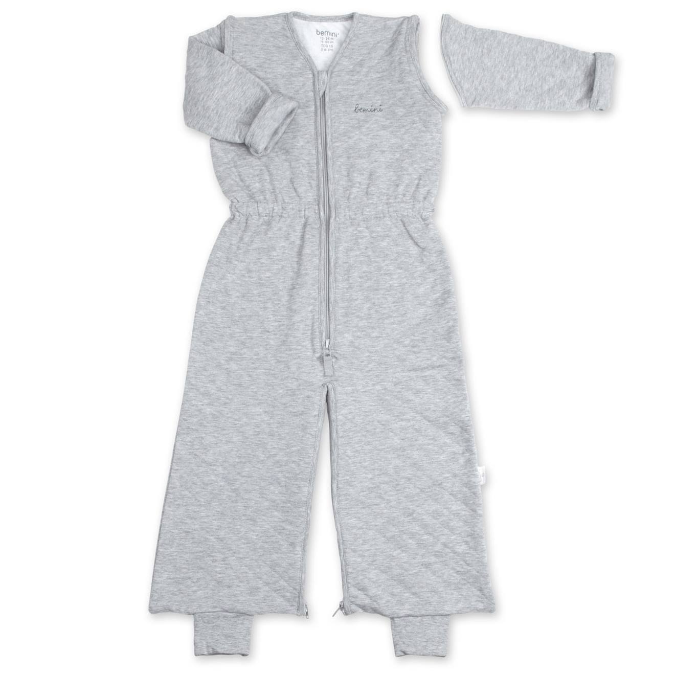 Gigoteuse Jambes Séparables Mi-saison - Tog 1.5 Pady Quilted Jersey Mix Grey