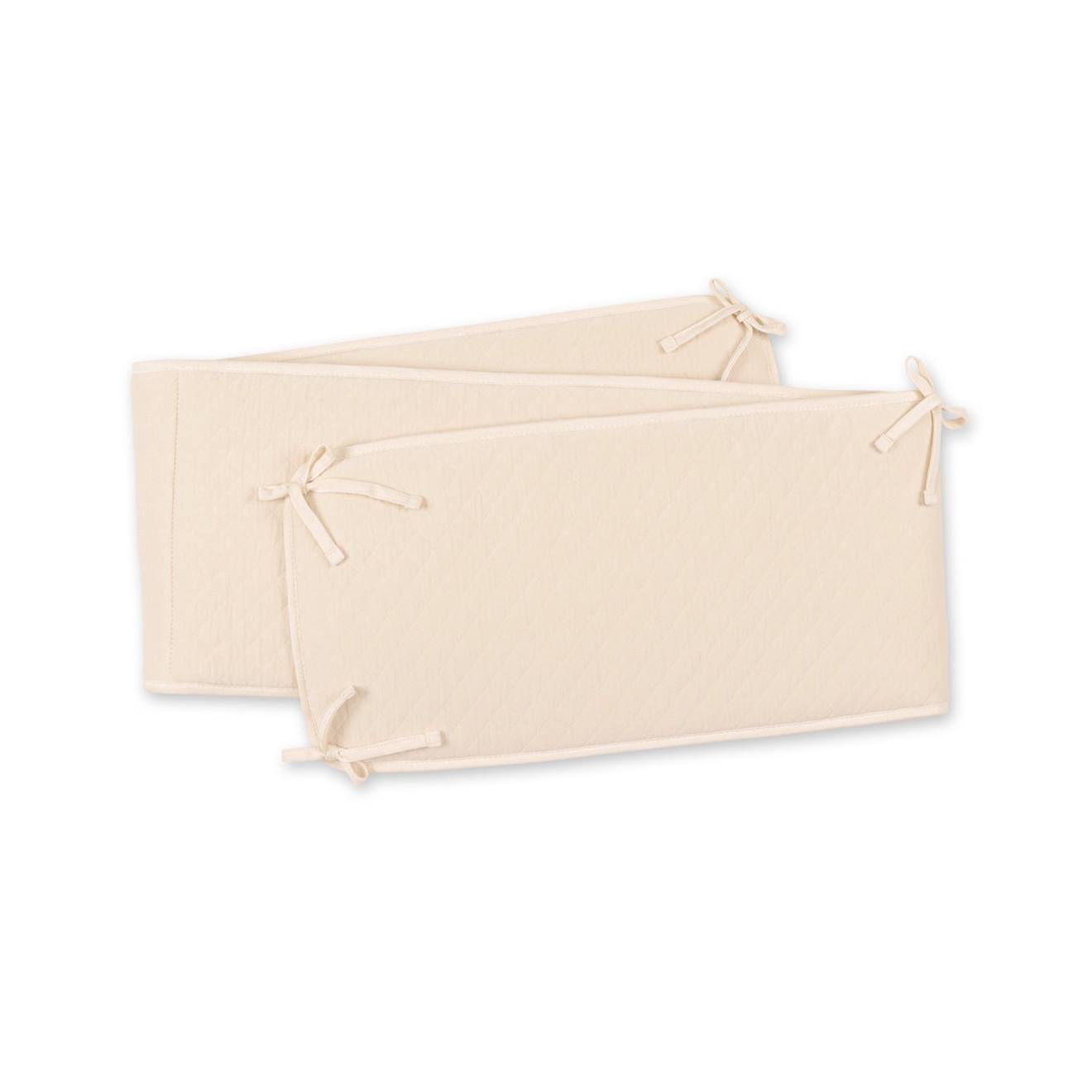 Tour De Lit Et Parc - Pady Quilted Jersey Cream