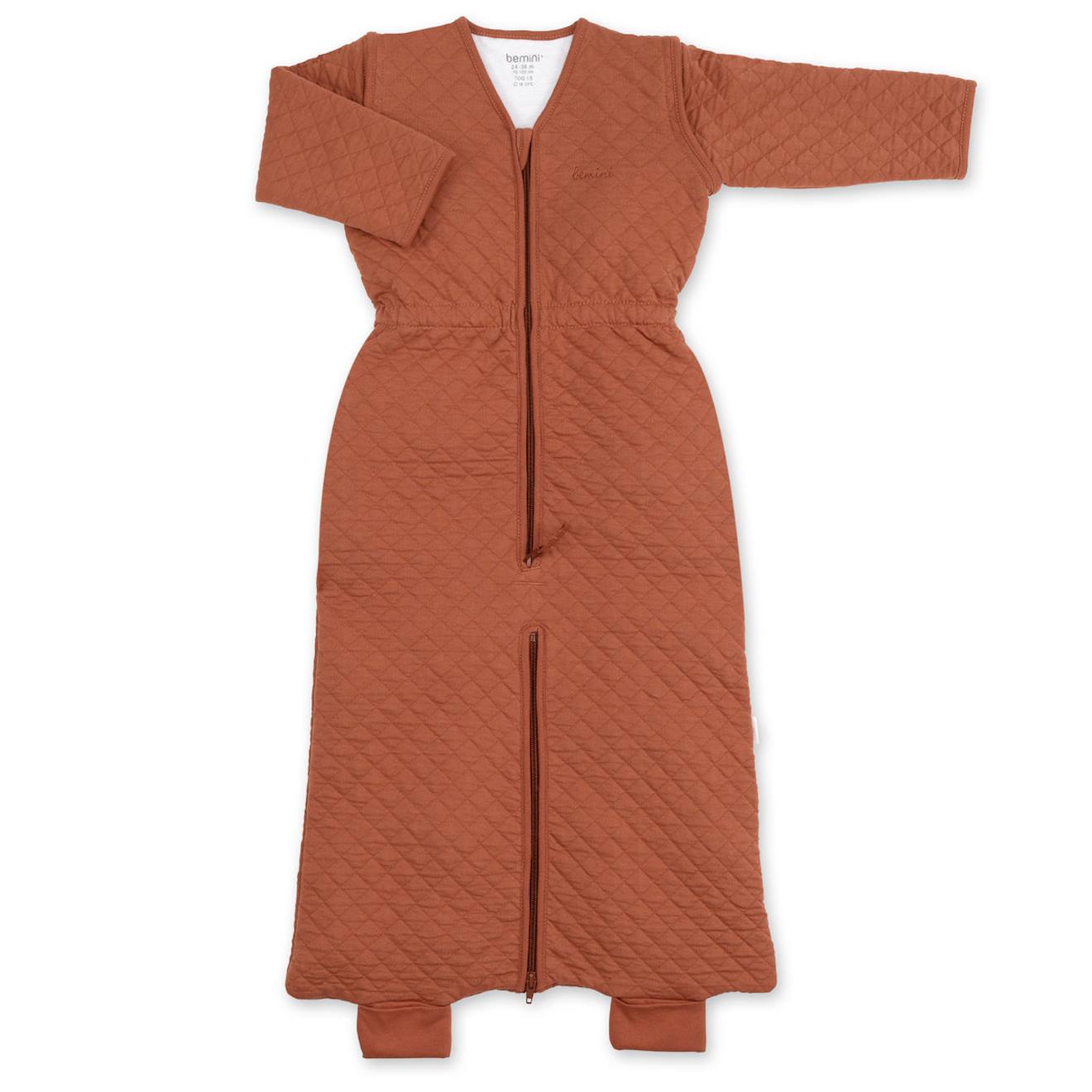 Gigoteuse Jambes Séparables Mi-saison - Tog 1.5 Pady Quilted Jersey Brick
