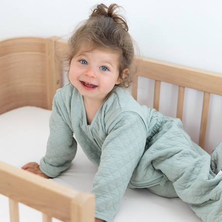 Gigoteuse jambes séparables mi-saison - tog 1.5 matelassé confort Beige+Blush+Brick+Cream+Green+Lunar+Mix grey+Mix tender+Stone+Vintage 34 - vertbaudet enfant 