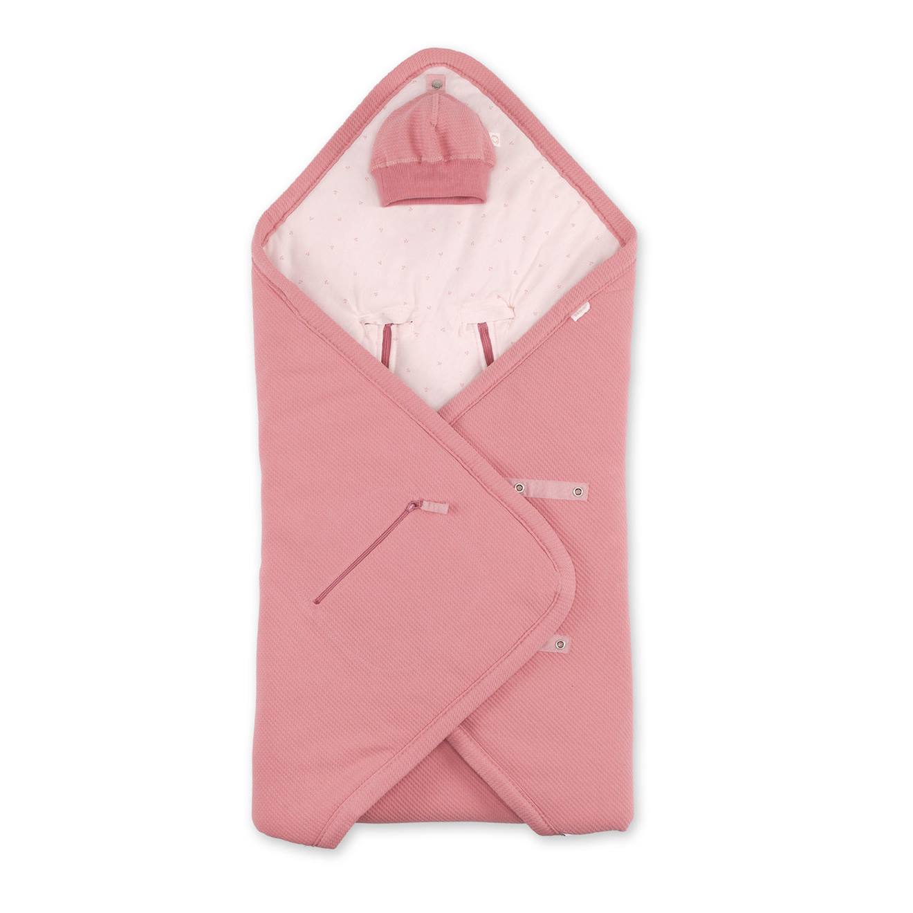 Nid D'ange Biside Ouatiné Été - Pady Waffle - Jersey Bio Blossom