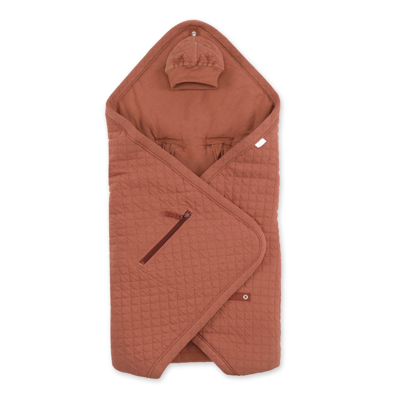 Nid D'ange Biside Ouatiné Mi-saison - Quilted - Pady Jersey Brick
