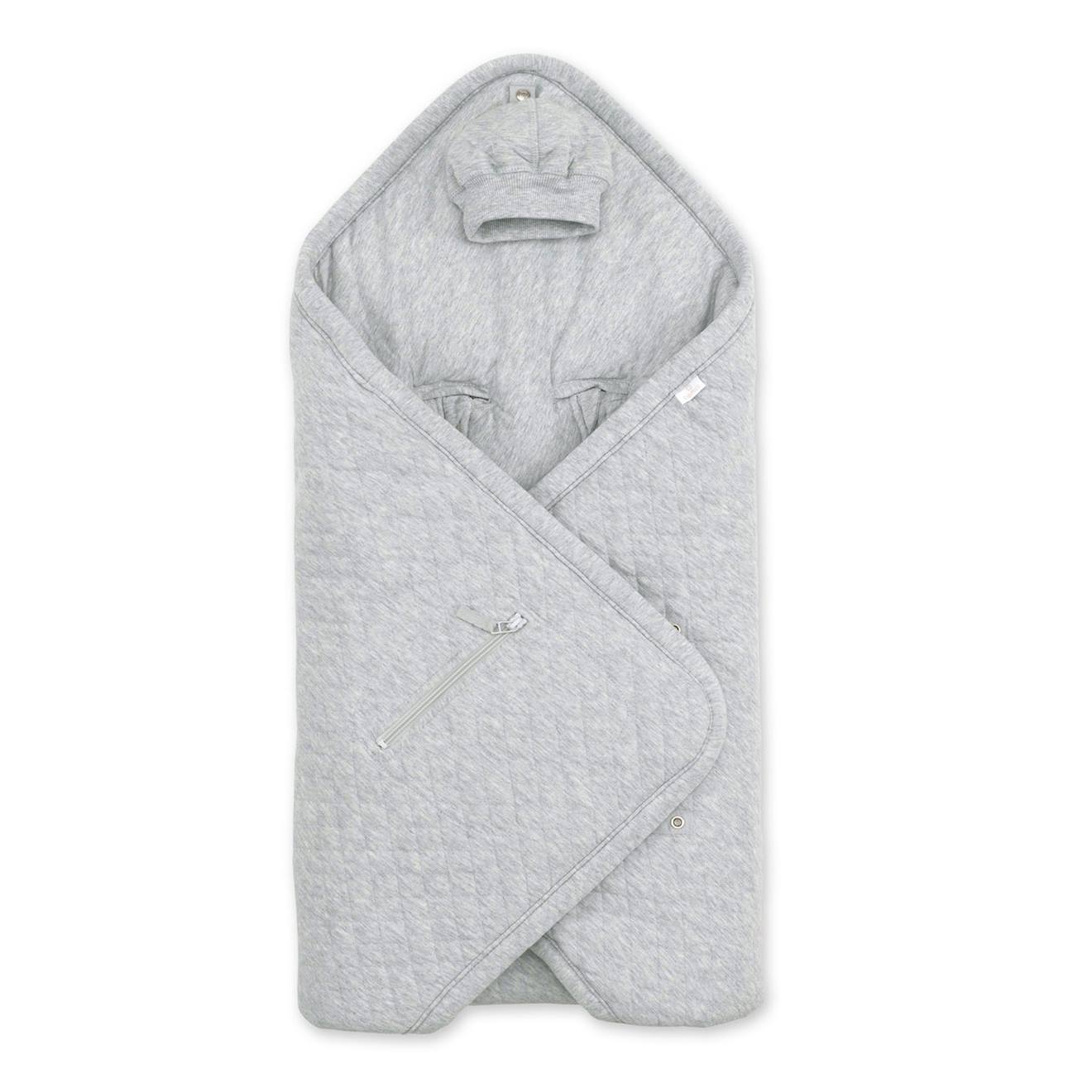 Nid D'ange Biside Ouatiné Mi-saison - Quilted - Pady Jersey Mix Grey