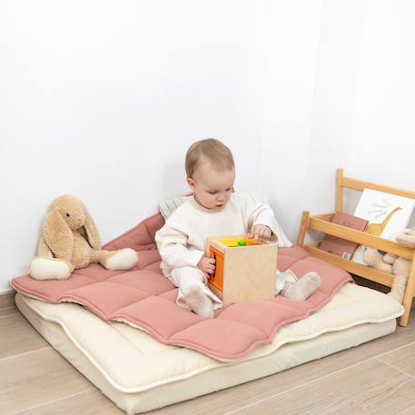 Tapis de parc - confort matelassé Beige+Cream+Lunar+Mix grey+Stone 11 - vertbaudet enfant 