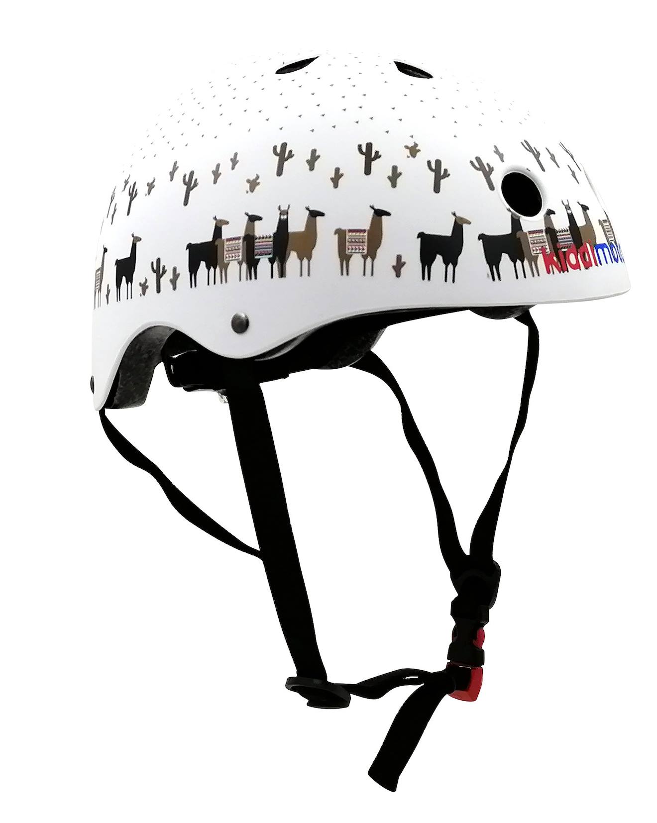 Casque Enfant Lama Medium Rose