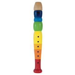 -Flûte en bois coloré