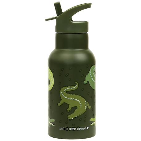 Fille-Accessoires-Fourniture scolaire-Gourde isotherme crocodiles (350 ml)