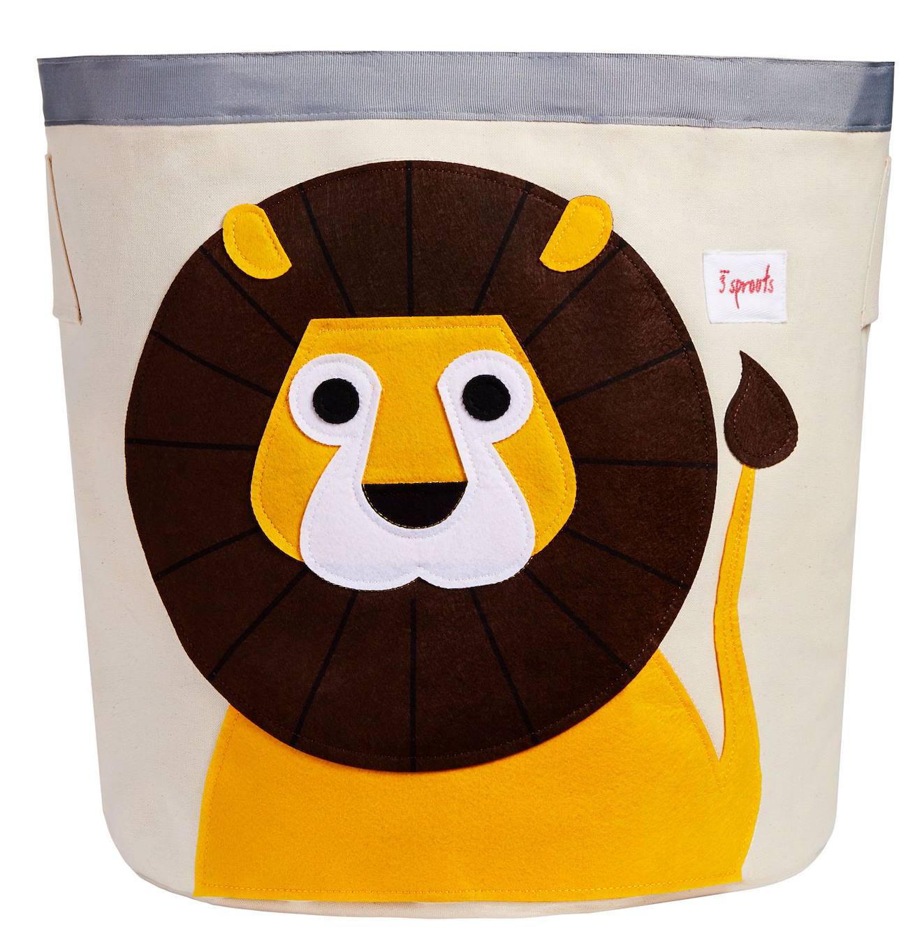 Sac À Jouets Lion Jaune