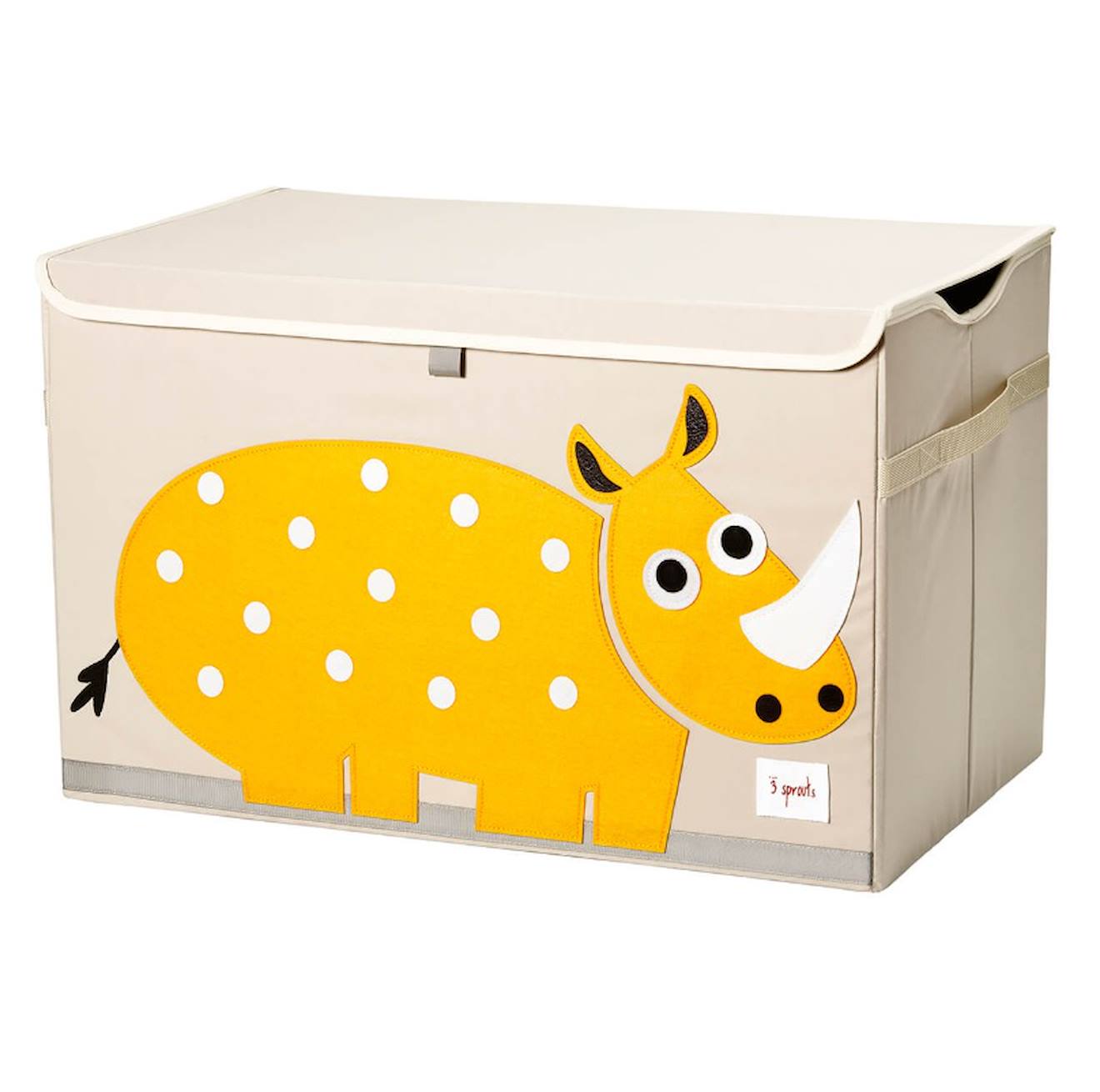 Coffre À Jouets Rhino Jaune