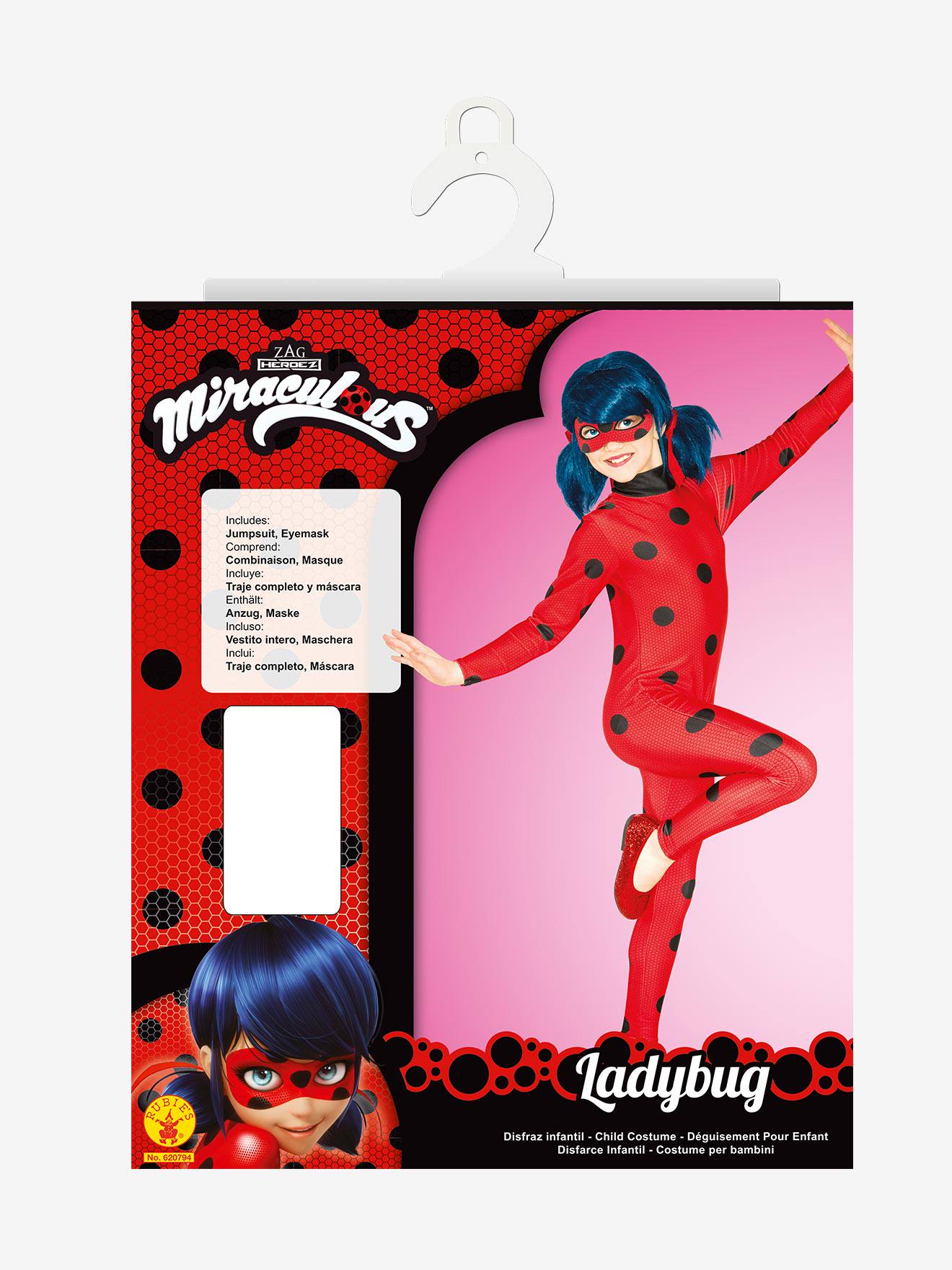 Tablier enfant Miraculous Ladybug peinture cuisine jeu deguisement enfant 3 à 8 ans Zag