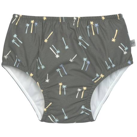 Maillot de bain couche palmiers olive foncé (25-36 mois)  - vertbaudet enfant