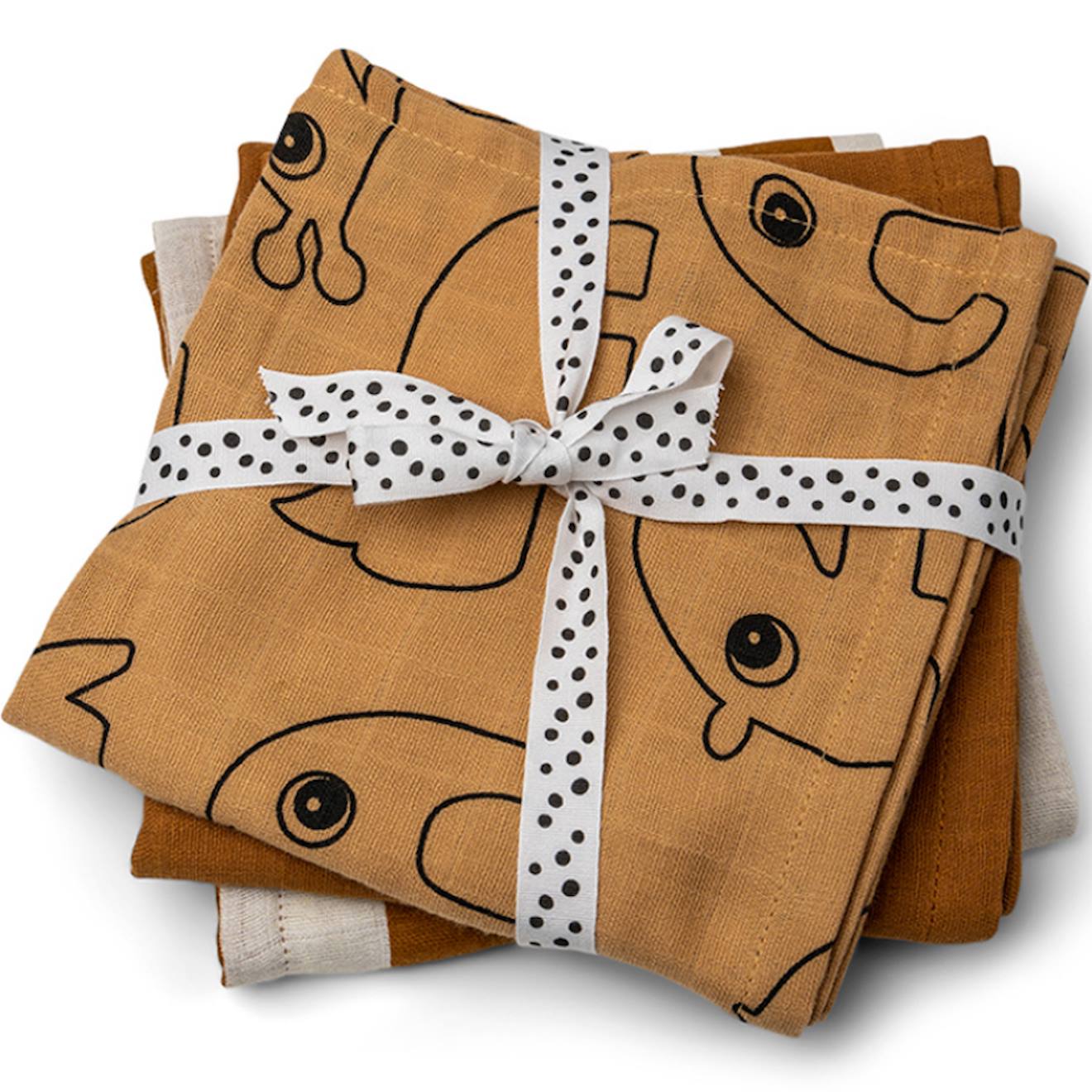 Lot De 3 Langes Moutarde