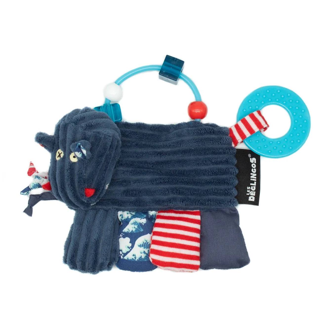 Hochet D'activités Hippipos L'hippopotame Bleu