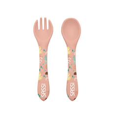 Puériculture-Repas-Vaisselle, coffret repas-Couverts en silicone slurpy la pieuvre