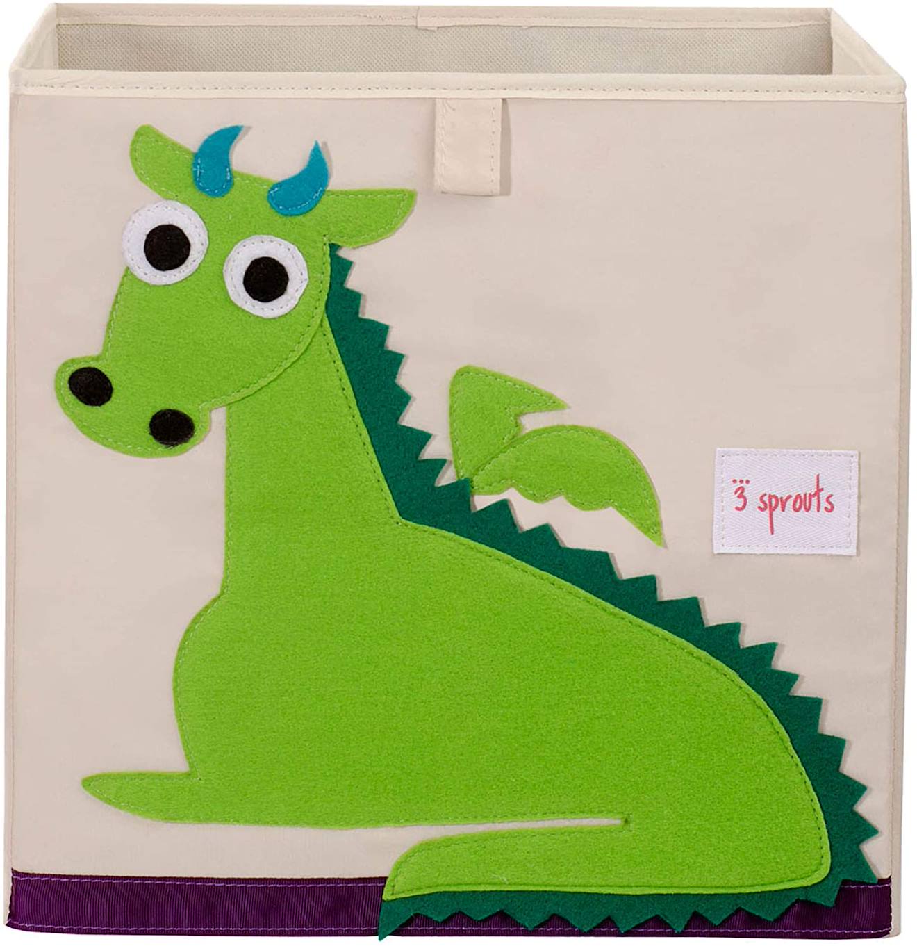Cube De Rangement Dragon Vert