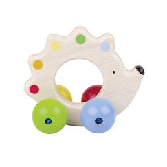 Jouet-Hochet hérisson avec perles