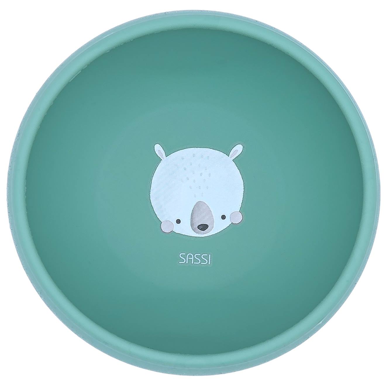 Bol En Silicone Munchy L'ours Bleu