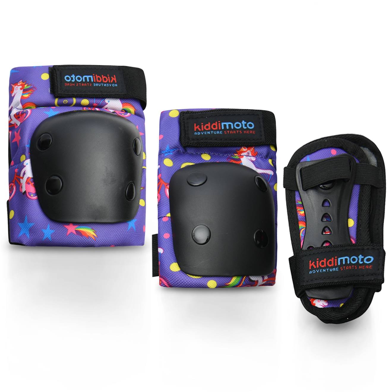 Set De Protections Enfant Licorne S Noir