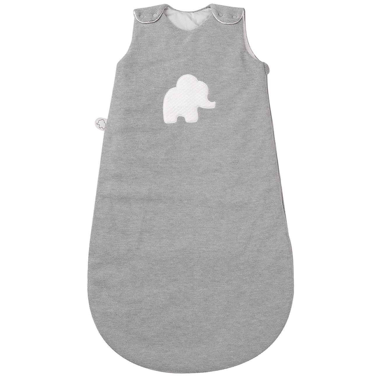 Gigoteuse 90 Cm Tricot Gris Gris
