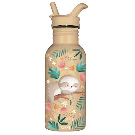 Garçon-Accessoires-Fourniture scolaire-Gourde-Bouteille en inox gnawy le paresseux 500 ml
