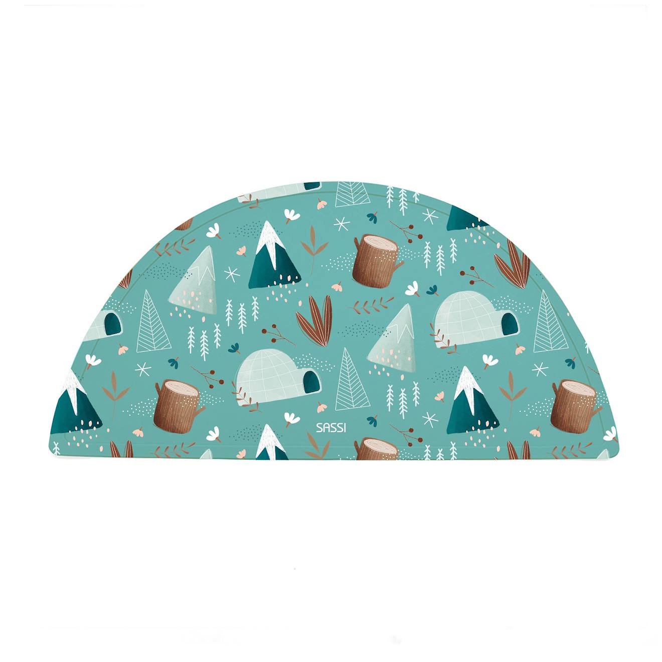 Set de table en silicone munchy l'ours bleu