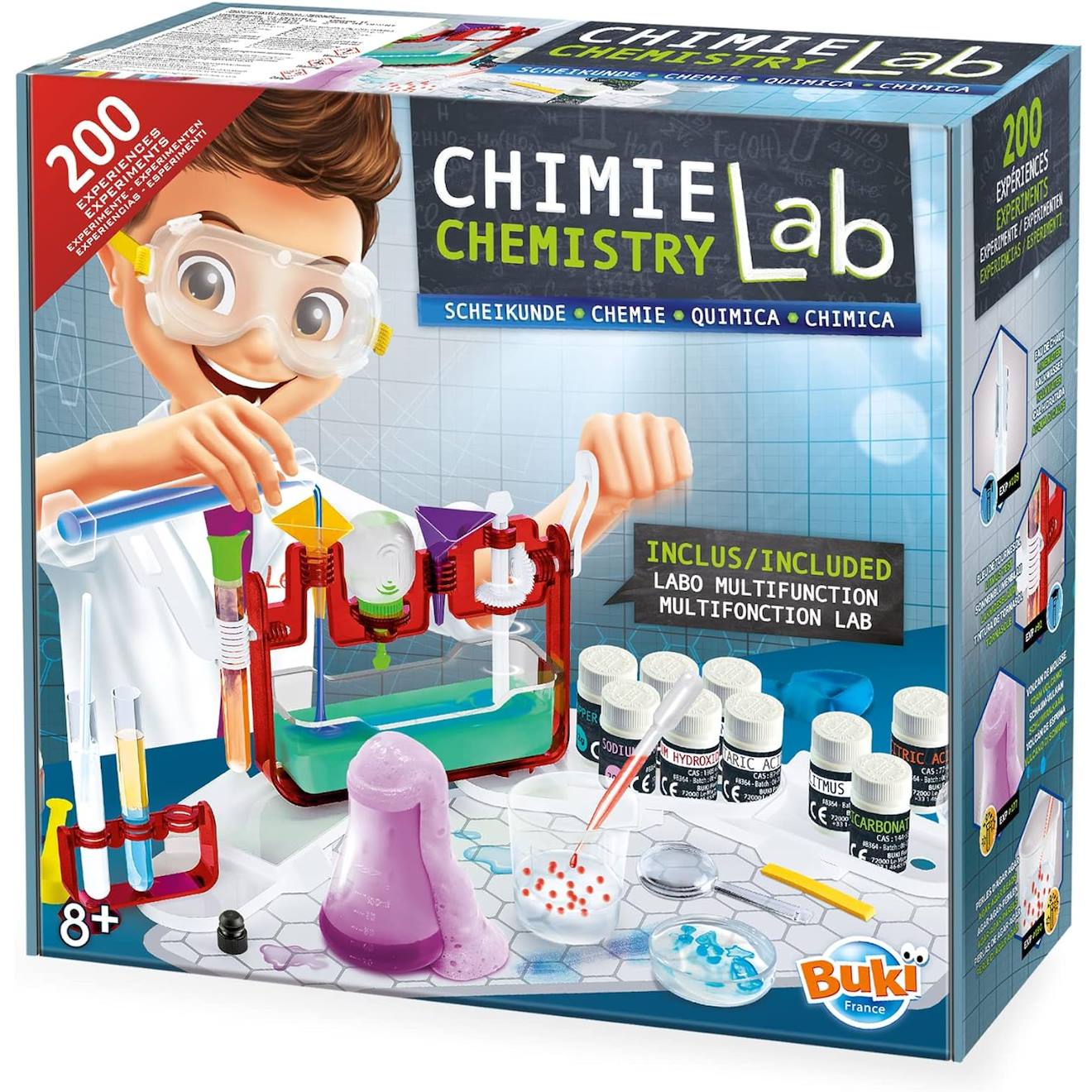 Science Lab Chimie Bleu