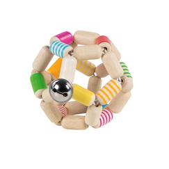 Jouet-Premier âge-Hochet balle flexible