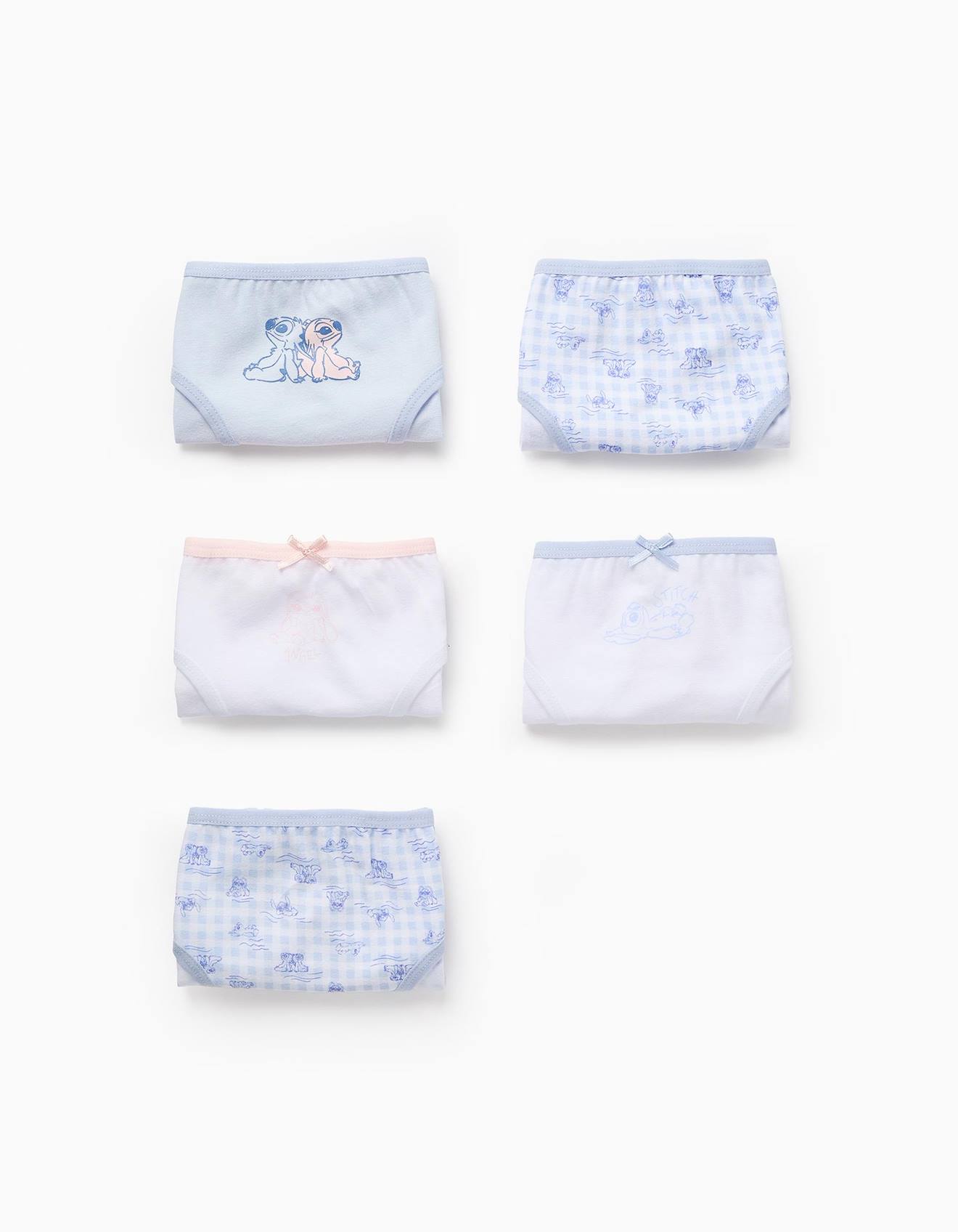 Pack 5 Culottes Lilo Et Stitch Multicolore