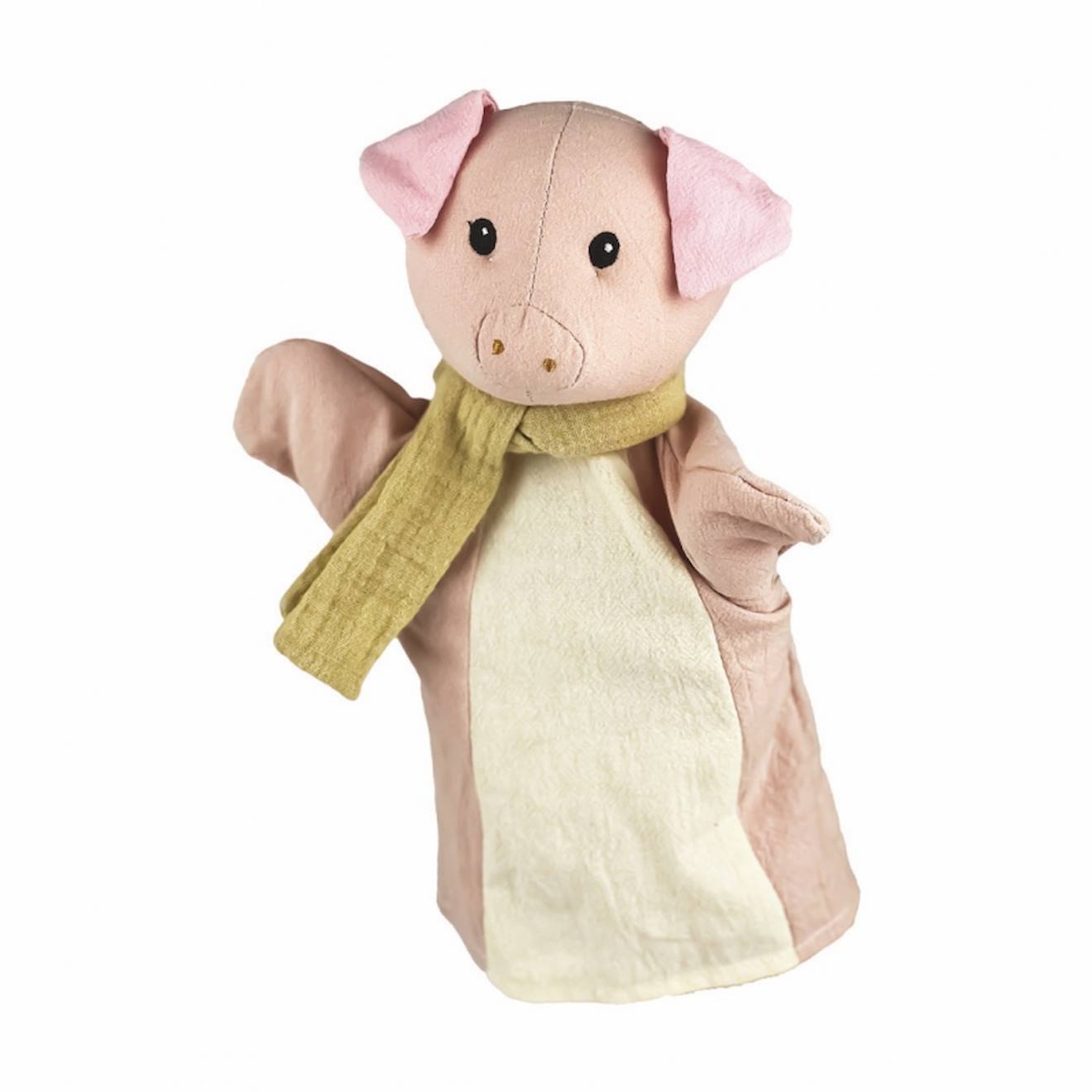 Marionnette Cochon Rose