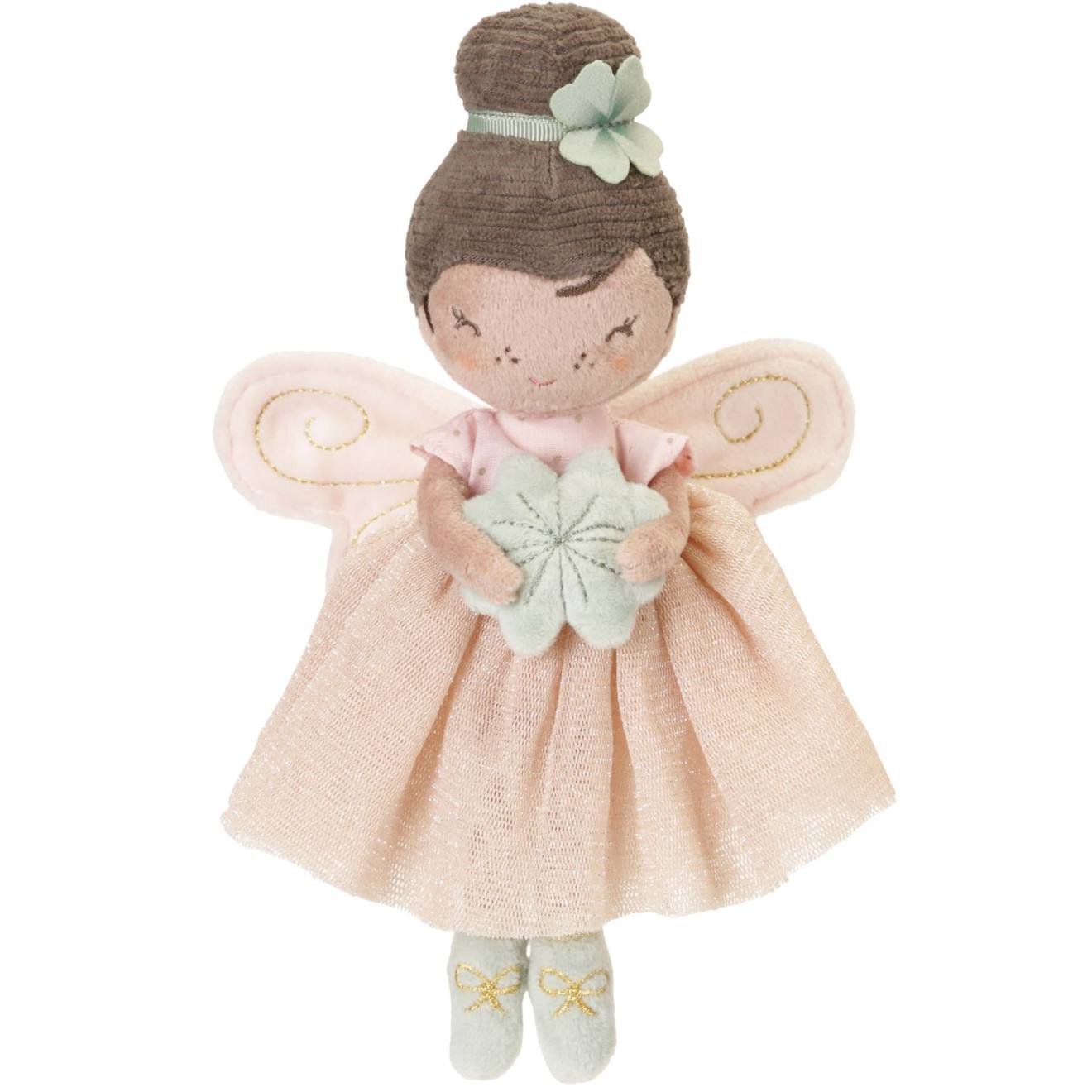 Poupée Souple Ella Fée De La Chance Rose, Vert Clair