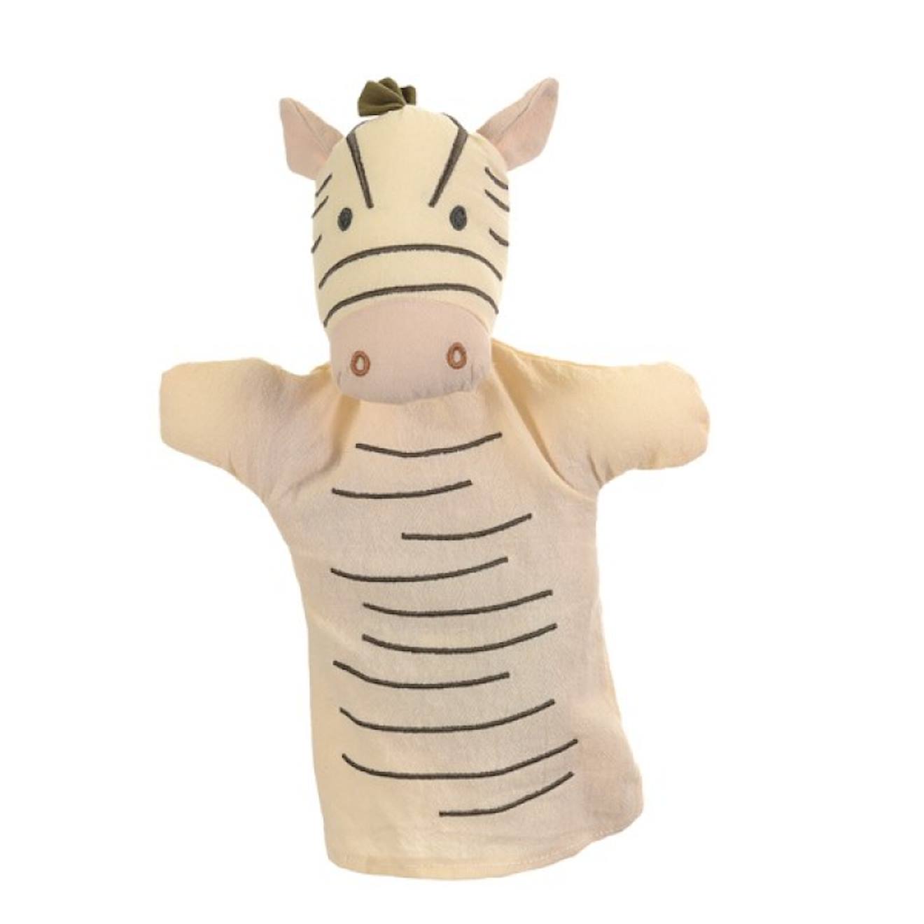 Marionnette Zèbre Blanc (Egmont Toys) - Image 1