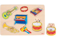 Jouet-Puzzle sonore instruments de musique