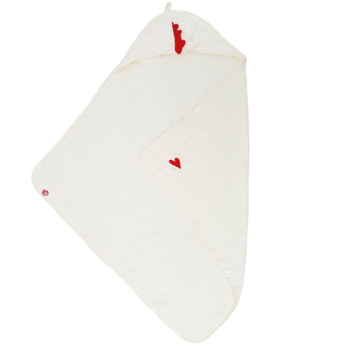 Cape De Bain Honey Moon (75 X 75 Cm) Blanc, Rouge