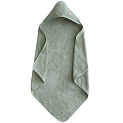Cape de bain en coton bio fog  - vertbaudet enfant