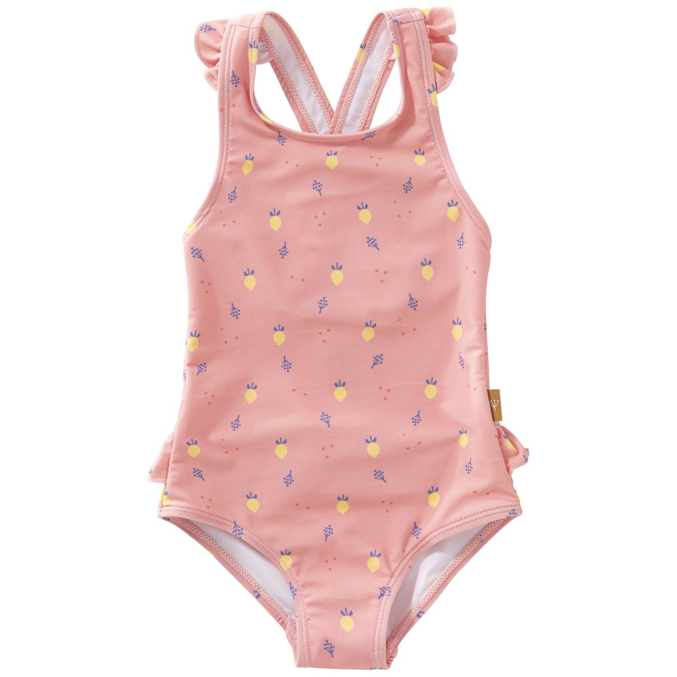 Maillot De Bain Anti-uv Rose, Jaune, Bleu
